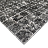 Мозаїка з мармуру Полірована МКР-2П (23x23) Black