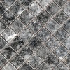 Мозаика из мрамора Полированная МКР-2П (23x23) Black