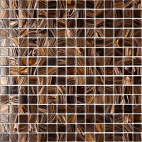 Мозаика стеклянная K-MOS CBB004 Light Brown Mozaico De Lux