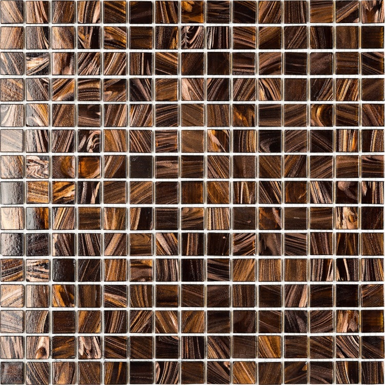 Мозаика стеклянная K-MOS CBB004 LIGHT BROWN Mozaico De Lux
