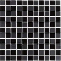 Мозаика керамическая Kotto Ceramica GM 4057 CС Black mat/Black  300 х 300 х 4   ( 25 х 25 )