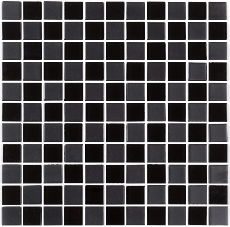 Мозаика керамическая Kotto Ceramica GM 4057 CС Black mat/Black  300 х 300 х 4   ( 25 х 25 )