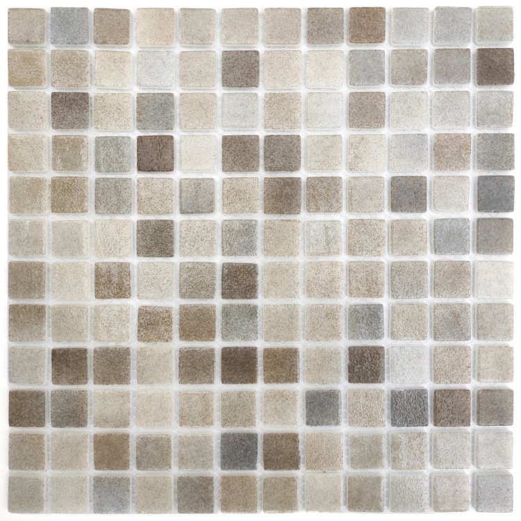 Мозаика стеклянная АкваМо Limited Edition 46 на сетке