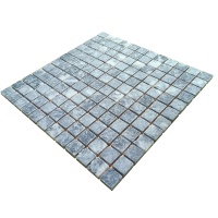 Мозаїка з мармуру Матова МКР-2СВ (23x23) Black