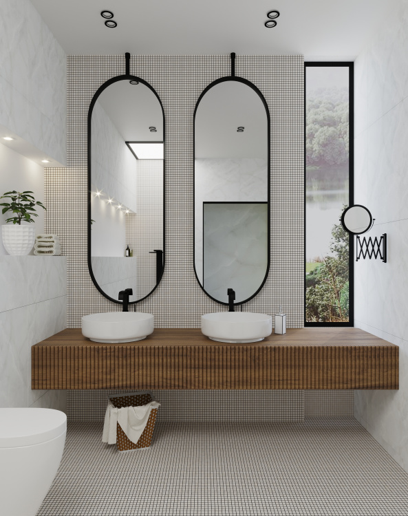 Мозаика из керамогранита Kotto Ceramica MI7 10100610C Salino 300 x 300 х 10   ( кубик 10 x 10 )