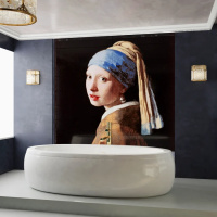 Мозаїчне панно Kotto Ceramica Дівчина із сережкою 750x750