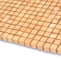 Мозаика из керамогранита Kotto Ceramica MI7 10100611C Dorato 300 x 300 х 10   ( кубик 10 x 10 )