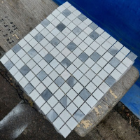 Мармурова мозаїка Mozaico de Lux K-MOS CBGS023
