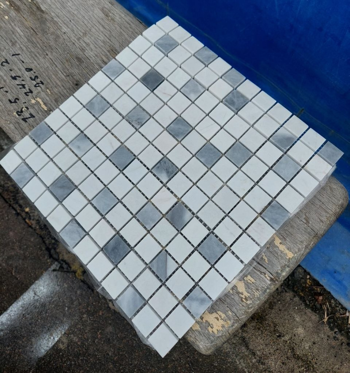 Мармурова мозаїка Mozaico de Lux K-MOS CBGS023