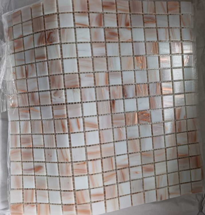 Мозаїка скляна V-MOS JD003 Light Goldstone Mozaico De Lux