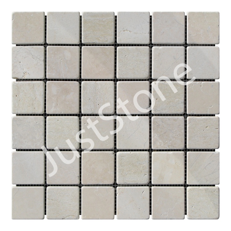 Мозаика из мрамора Матовая МКР-3СВ (47x47) Beige Mix