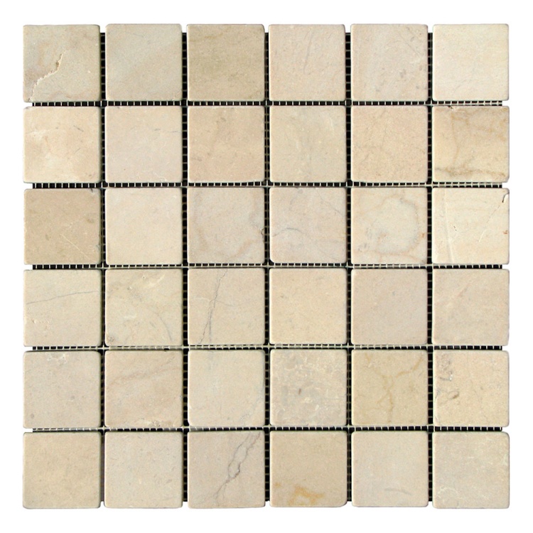 Мозаика из мрамора Матовая МКР-3СВ (47x47) Beige Mix