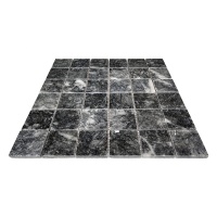 Мозаїка з мармуру Полірована МКР-3П (47x47) Black