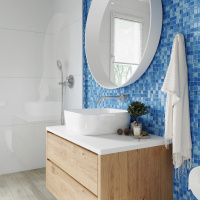 Мозаика из керамогранита Kotto Ceramica MI7 23230205C Oltremare  300 x 300 х 7     ( квадрат 23 x 23 )