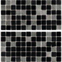 Мозаїка скляна АкваМо MX25-2-16-09 Concrete Black сіро-чорна розтяжка градієнт 1912x317x4 мм в спа хамам ванну Мозаїка скляна АкваМо MX25-2-16-09 Concrete Black сіро-чорна розтяжка градієнт 1912x317x4 мм в спа хамам ванну