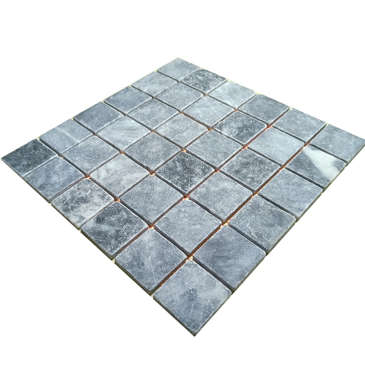 Мозаика из мрамора Матовая МКР-3СВ (47x47) Black