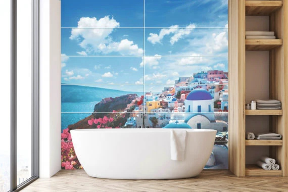 Мозаїчне панно Kotto Ceramica Санторіні 750x750