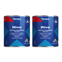 Клей эпоксидный Tenax Rivo (A+B) 1 л, густой морозостойкий для камня, кварца, керамики, стекла, металла
