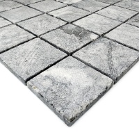 Мозаїка з мармуру Матова МКР-3СН (47x47) Black