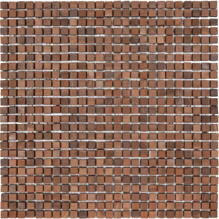 Мозаика из керамогранита Kotto Ceramica MI7 10100616C Noce 300 x 300 х 10   ( кубик 10 x 10 )