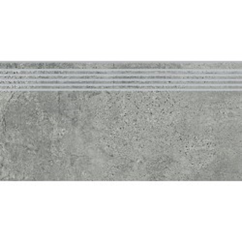 Сходинка з керамограніту Newstone Grey Steptread сіра (8x1198x298 мм)