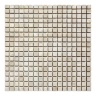 Мозаика из мрамора Матовая МКР-4СВ (15x15) Victoria Beige