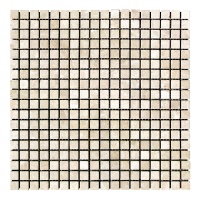 Мозаика из мрамора Матовая МКР-4СВ (15x15) Victoria Beige