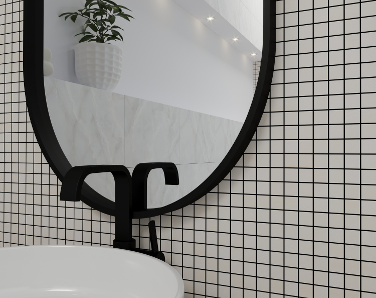 Мозаика из керамогранита Kotto Ceramica MI7 23230210C Salino  300 x 300 х 7     ( квадрат 23 x 23 )