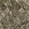 Мозаика из мрамора Полированная МКР-2П (23x23) Emperador Medium