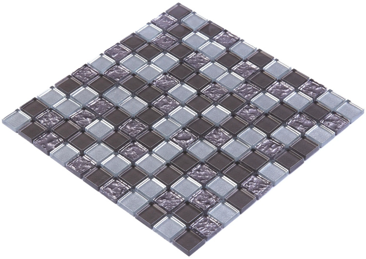 Мозаїка керамічна Kotto Ceramica GM 8001 C3 GreyR S1/Grey m/Grey Silver 300 х 300 х 8 ( 25 х 25 )