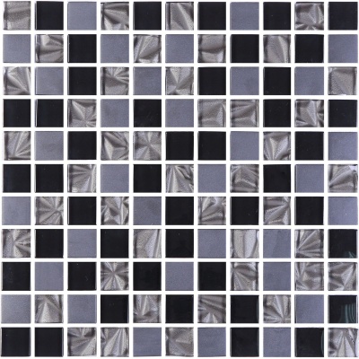 Мозаика керамическая Kotto Ceramica GM 8002 C3 imperial S4/Ceramik Black/Black 300 х 300 х 8   ( 25 х 25 )