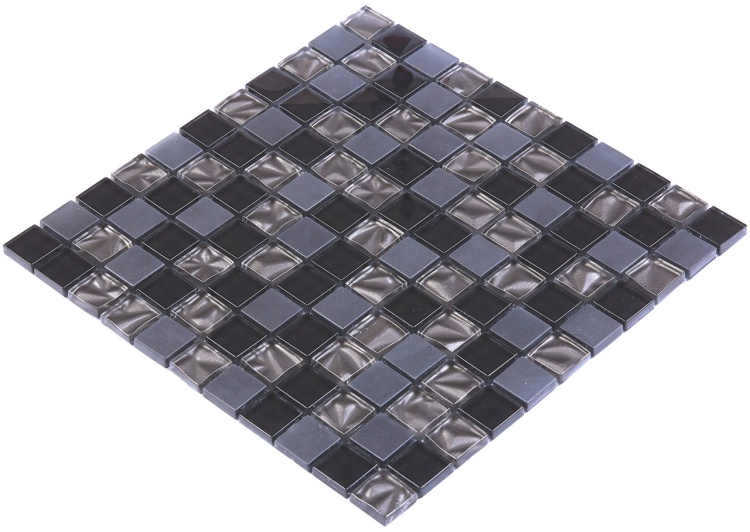 Мозаїка керамічна Kotto Ceramica GM 8002 C3 imperial S4/Ceramik Black/Black 300 х 300 х 8 ( 25 х 25 )