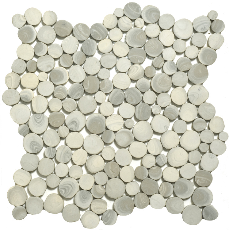 Мозаика из керамогранита Kotto Ceramica MI7 14300702C Grigio Freddo 300 x 300 х 10 (круг d 14-30)
