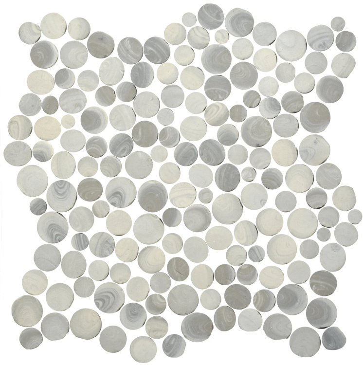Мозаїка з керамограніту Kotto Ceramica MI7 14300702C Grigio Freddo 300 x 300 х 10 (коло d 14-30)