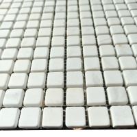 Мозаїка з мармуру Матова МКР-4СВ (15x15) Thassos