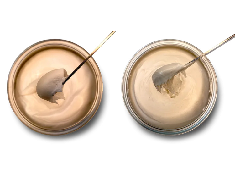 Клей епоксідний Tenax Fixtop A+B бежевий 2 л густий морозостійкий для каменю агломерату кераміки деревини