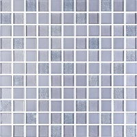Мозаика керамическая Kotto Ceramica GM 8010 C3 Silver grey brocade/Grey w/Grey mat  300 х 300 х 8   ( 25 х 25 )