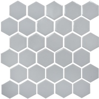 Мозаика керамическая Kotto Ceramica HEXAGON H 6002 Grey Silver 295 х 295 х 9