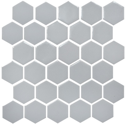 Мозаика керамическая Kotto Ceramica HEXAGON H 6002 Grey Silver 295 х 295 х 9
