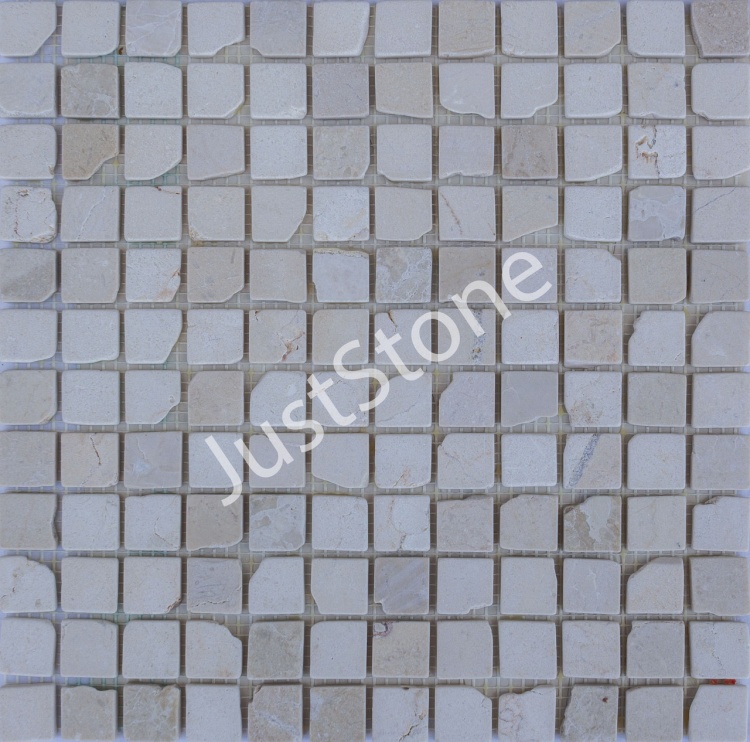 Мозаїка з мармуру Матова МКР-2СВА (23x23) Beige Mix