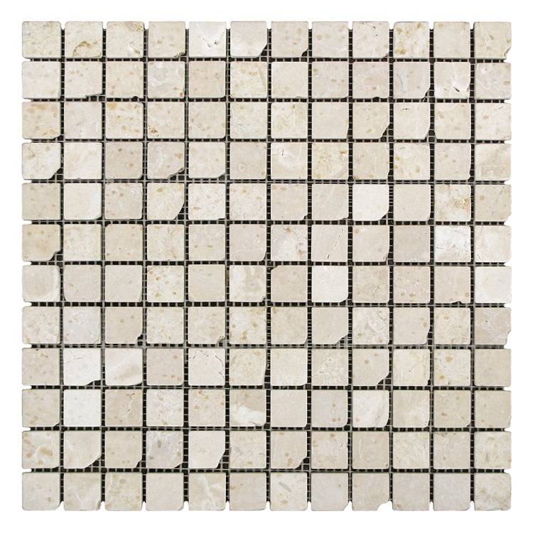 Мозаїка з мармуру Матова МКР-2СВА (23x23) Beige Mix