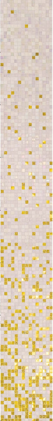Мозаїка на розтяжці (сітка) Bisazza Peonia 32.2*258.8 см