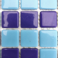 Мозаїка скляна АкваМо Limited Edition 54 на сітці