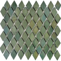 Мозаика из керамогранита Kotto Ceramica MI7 30500303C Terra Verde   300 x 300 х 10  ( ромб 30 x 50 )