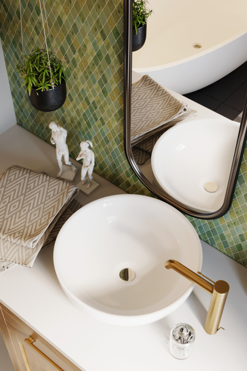 Мозаика из керамогранита Kotto Ceramica MI7 30500303C Terra Verde   300 x 300 х 10  ( ромб 30 x 50 )