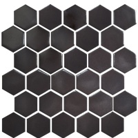 Мозаика керамическая Kotto Ceramica HEXAGON H 6006 Choco Brown  295 х 295 х 9