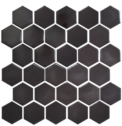 Мозаика керамическая Kotto Ceramica HEXAGON H 6006 Choco Brown  295 х 295 х 9