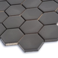 Мозаика керамическая Kotto Ceramica HEXAGON H 6006 Choco Brown  295 х 295 х 9