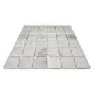 Мозаїка з мармуру Матова МКР-3СВА (47x47) White Mix