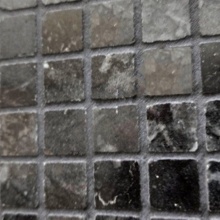 Мозаїка мармурова полірована чорна МКР-4П 293